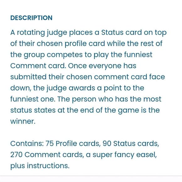 Party Game Cards "Comment Below" by What do You Meme Friends Social NEW - Picture 5 of 6